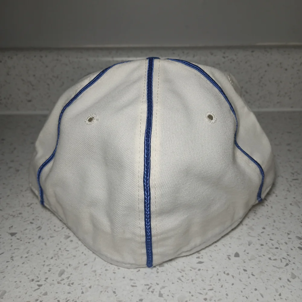 Vintage New Era Pro Model Brooklyn Dodgers MLB Pinstripe Wool Size 7 1/2 - Picture 4 of 9